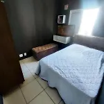 Praia da Enseada, com lazer total.